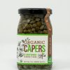 Organic capers in brine, sustainably harvested and packed by Ishka Farms