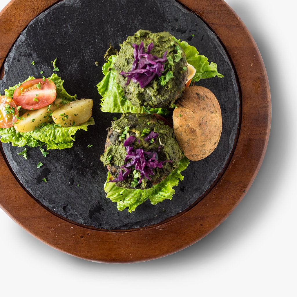 Moringa Leaf Beef Sliders