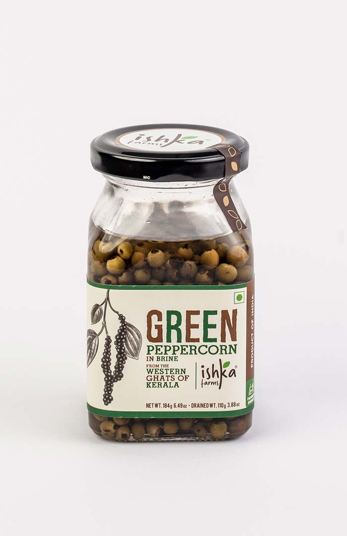GREEN PEPPERCORN IN BRINE by Ishka frams