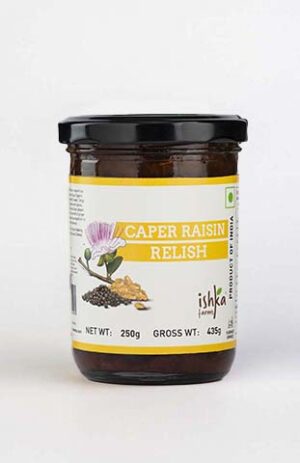 CAPER RAISIN RELISH